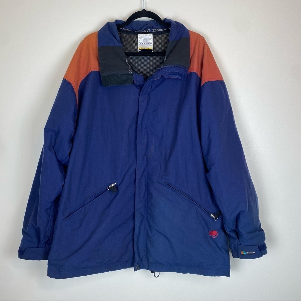 VINTAGE 90s BURTON Men’s Snowboard Coat Jacket size Large - Picture 1 of 11
